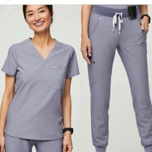 Figs Set in Vapor Blue Small